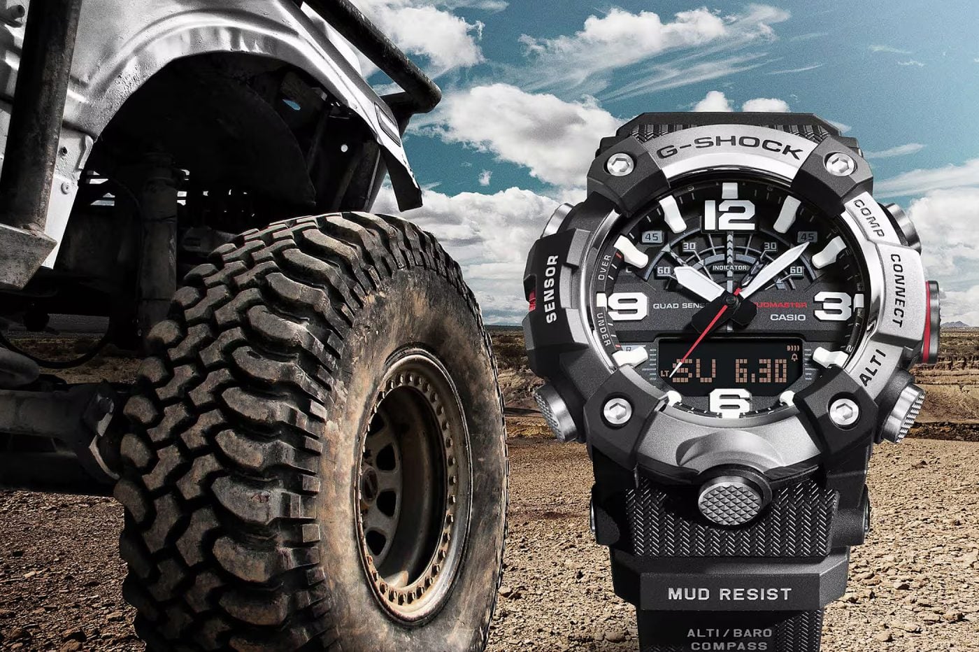 G-Shock Mudmaster GG-B100XM – zegarek gotowy na każde warunki