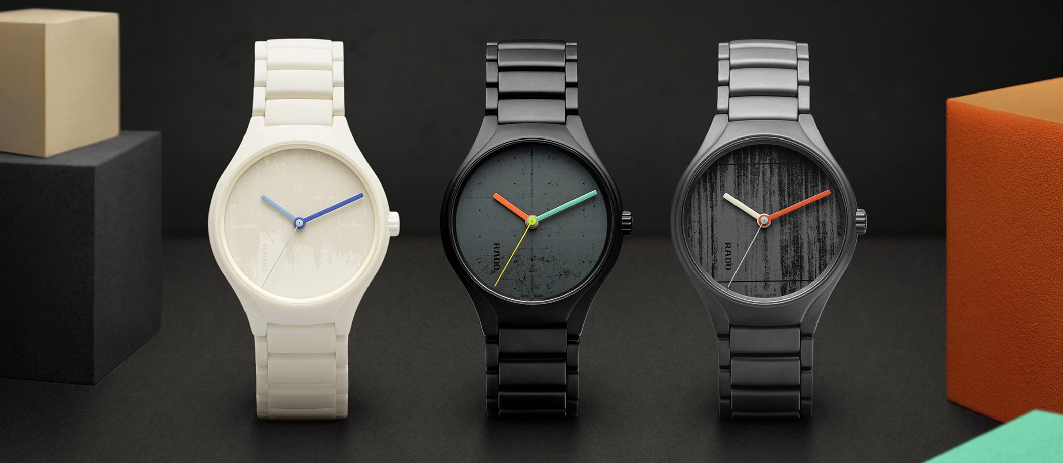 Rado True Round x Les Couleurs Le Corbusier Special Edition