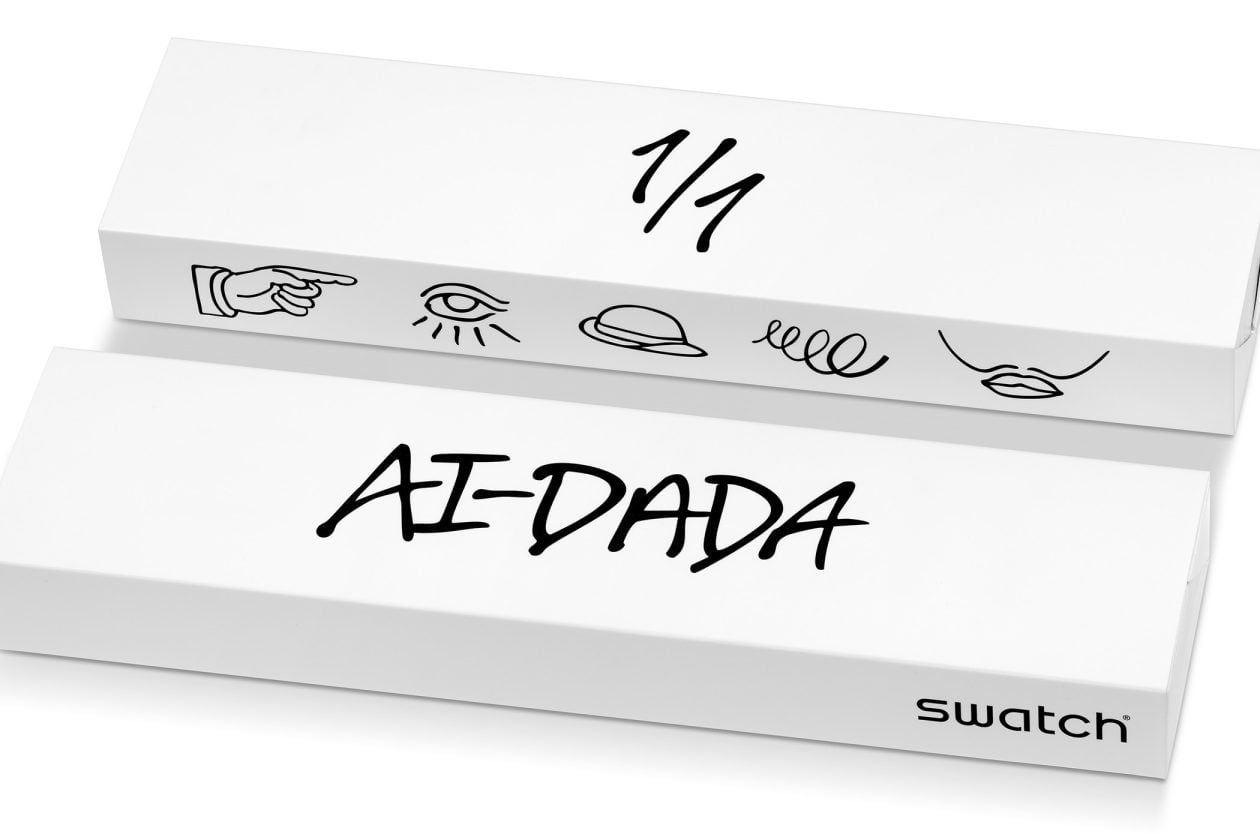 Unikatowy zegarek Swatch zaprojektowany przez AI