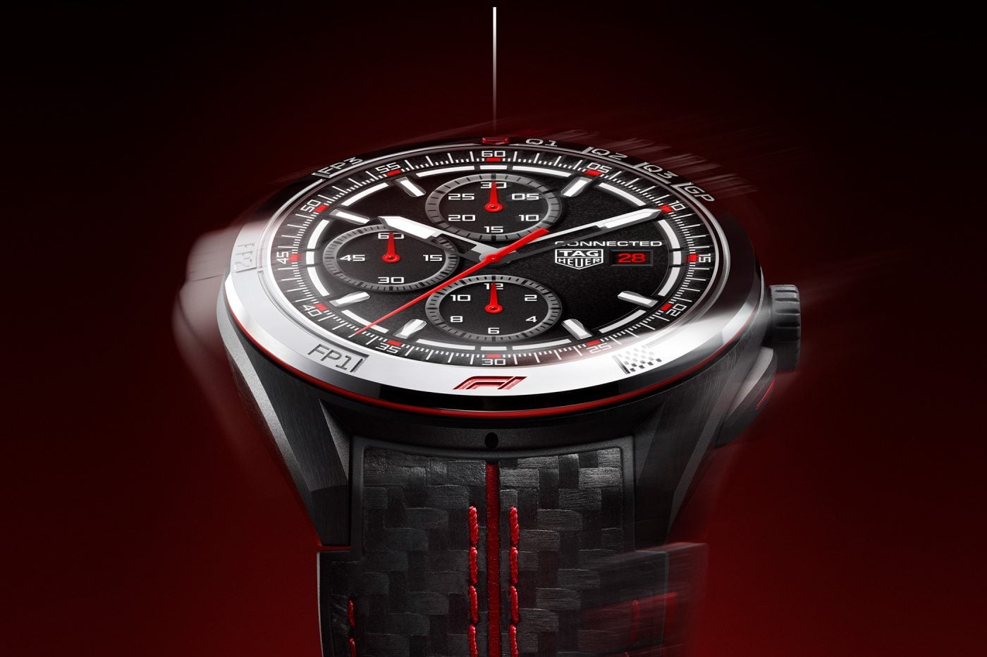 TAG Heuer Connected Calibre E5 45mm x Formula 1