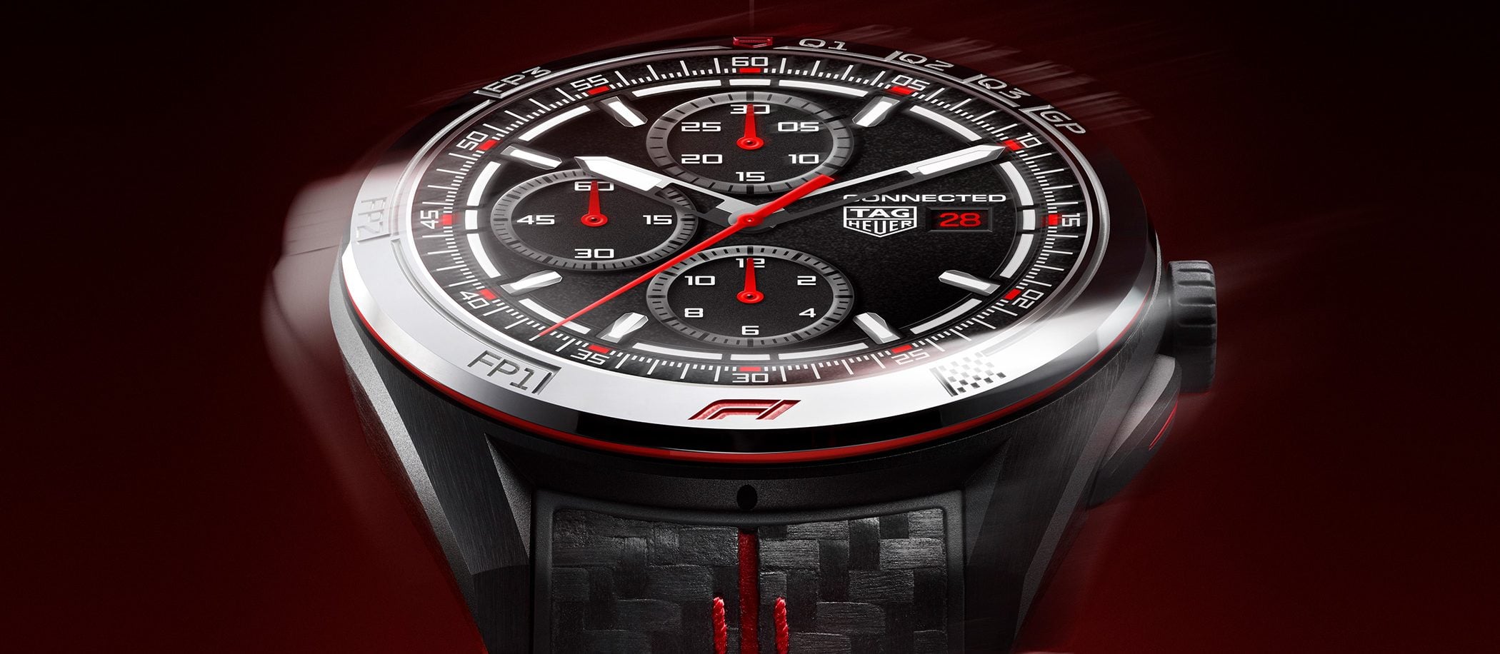 TAG Heuer Connected Calibre E5 45mm x Formula 1