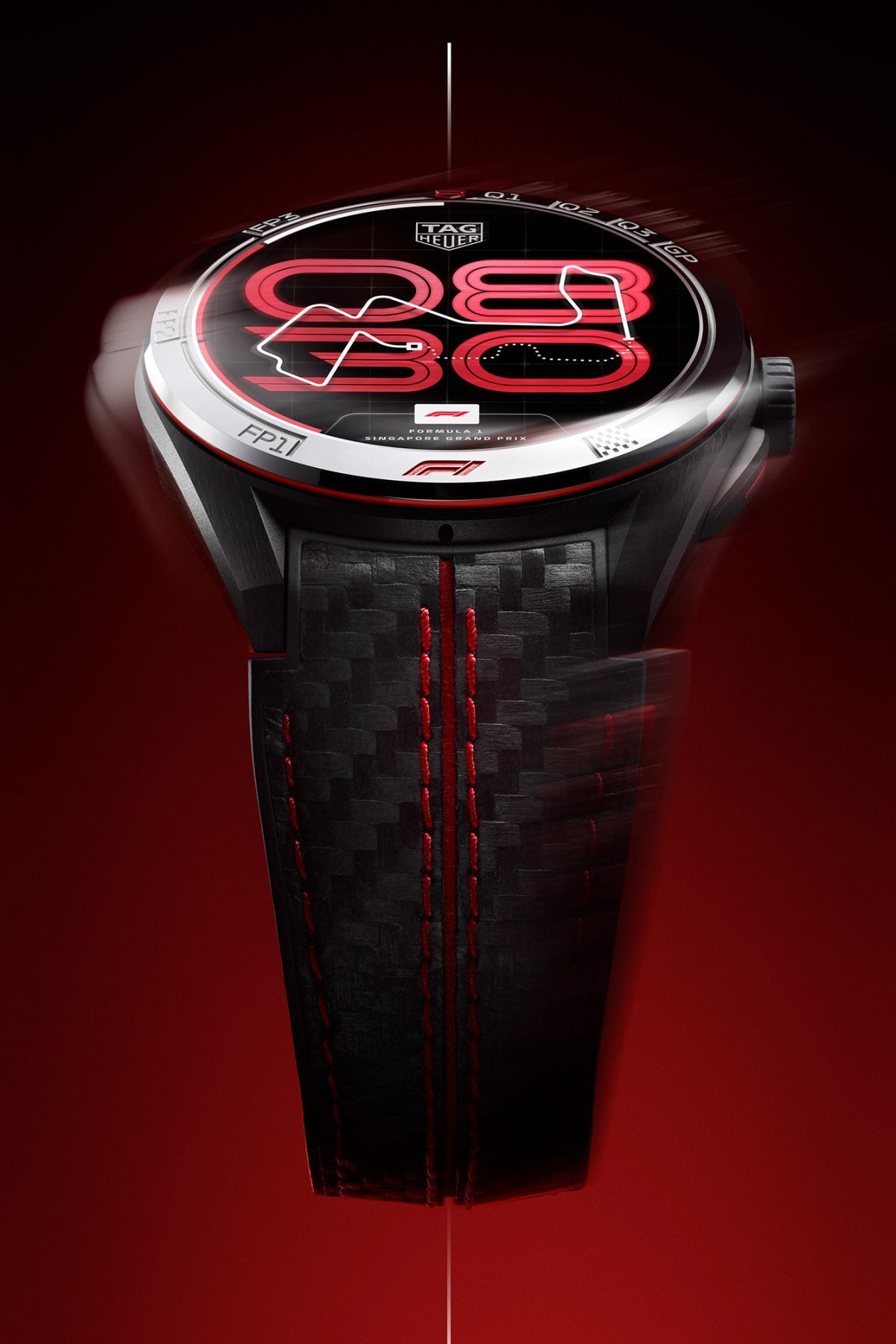 TAG Heuer Connected Calibre E5 45mm x Formula 1