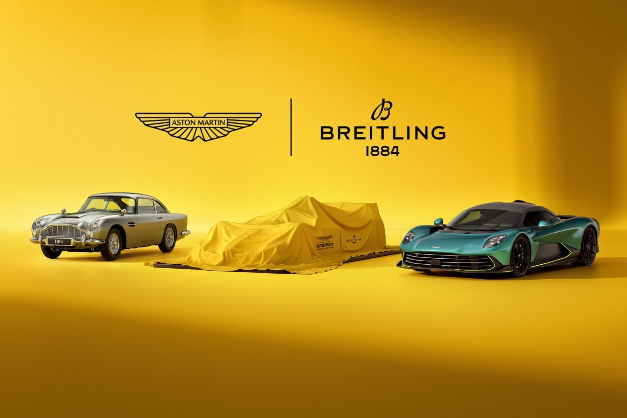 Breitling oficjalnym partnerem Aston Martina