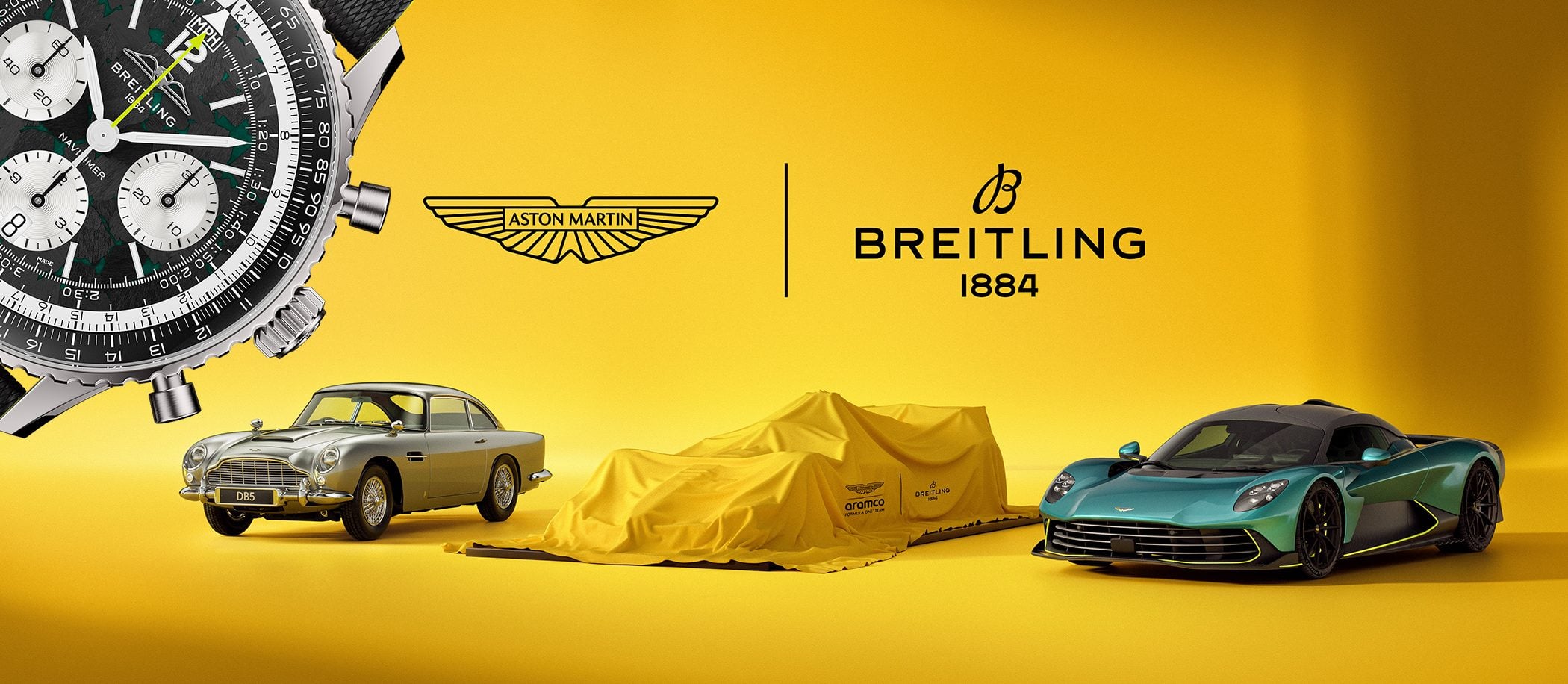 Breitling oficjalnym partnerem Aston Martina