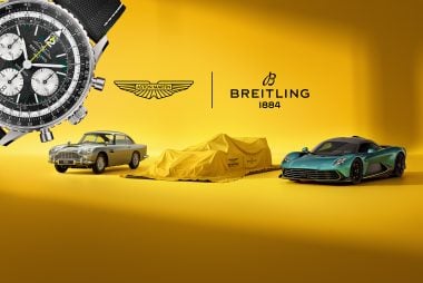 Breitling oficjalnym partnerem Aston Martina