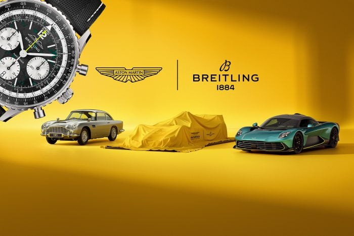 Breitling oficjalnym partnerem Aston Martina