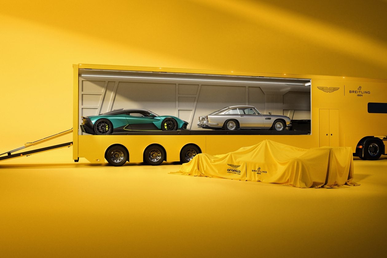 Breitling oficjalnym partnerem Aston Martina