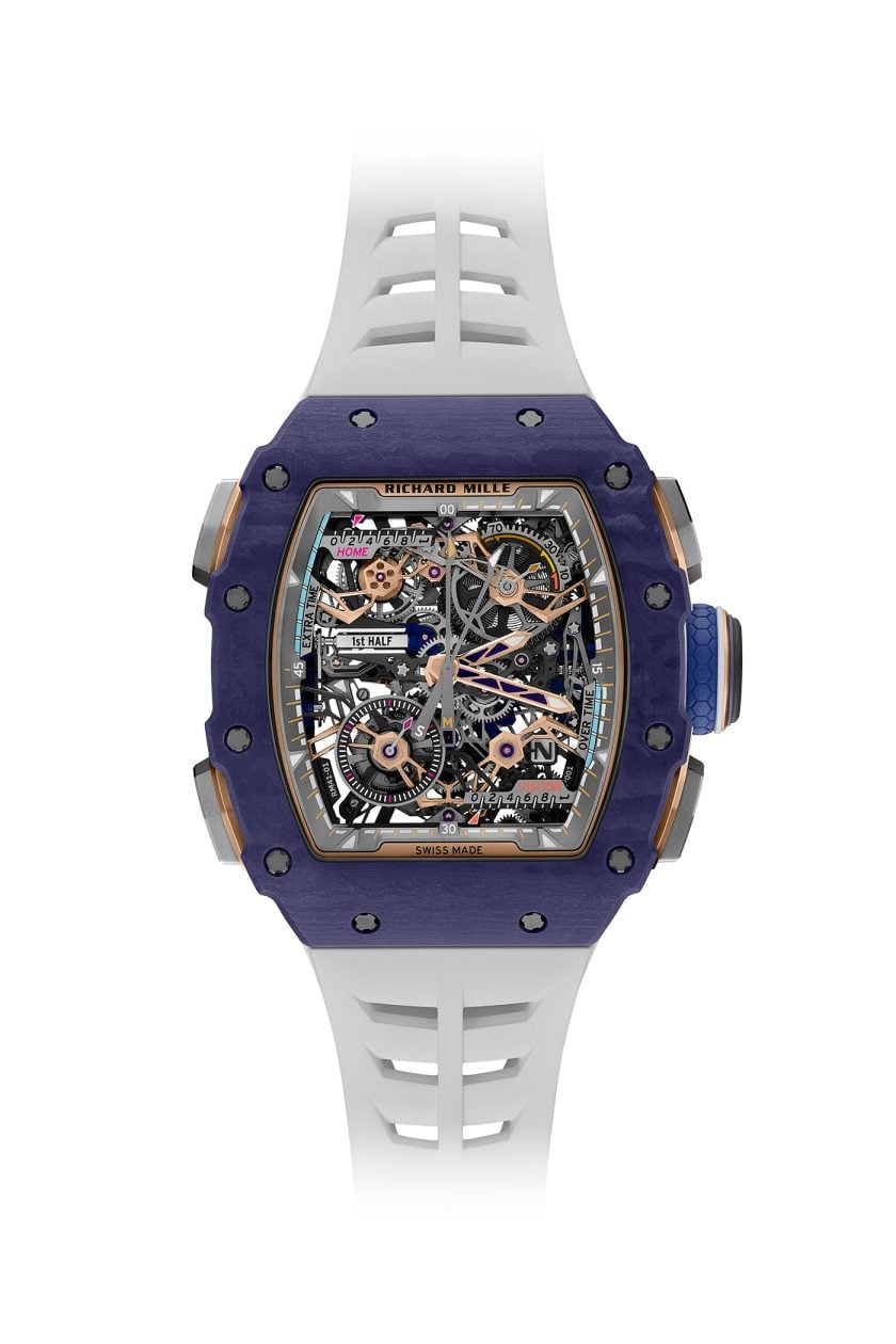 Richard Mille RM 41-01 Tourbillon Soccer Dark Blue Quartz TPT