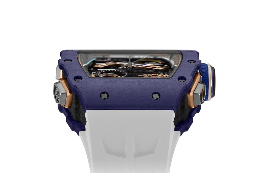 RM 41-01 Tourbillon Soccer Dark Blue Quartz TPT