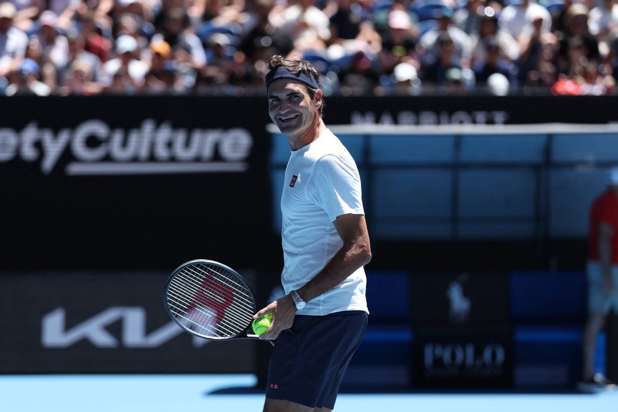 Roger Federer i Rolex Land-Dweller