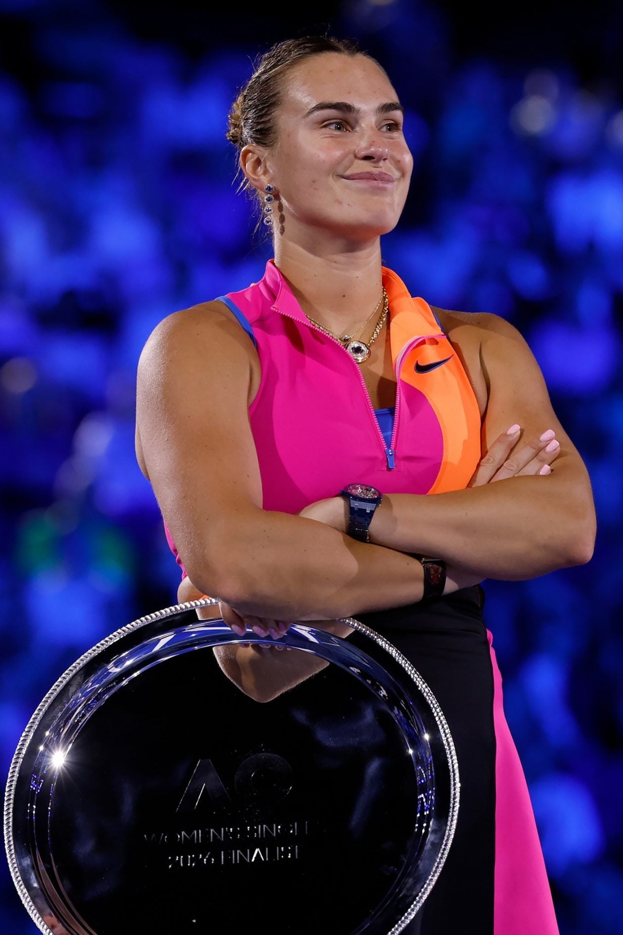 Aryna Sabalenka i Audemars Piguet Royal Oak Double Balance Wheel Openworked / foto: australianopen
