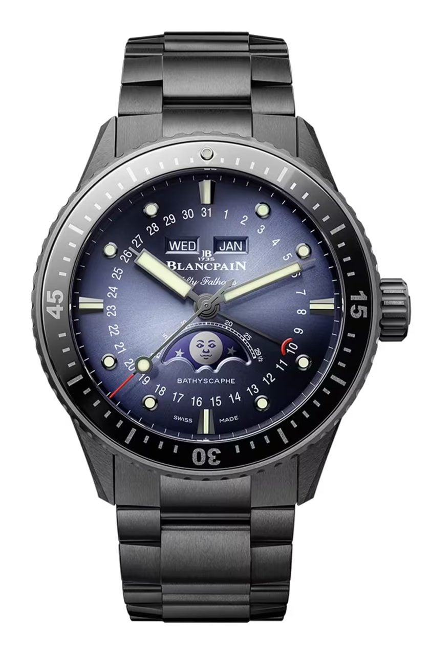 Bathyscaphe Quantième Complet Phases de Lune