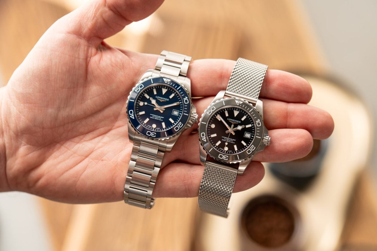 Longines HydroConquest - dwie wersje