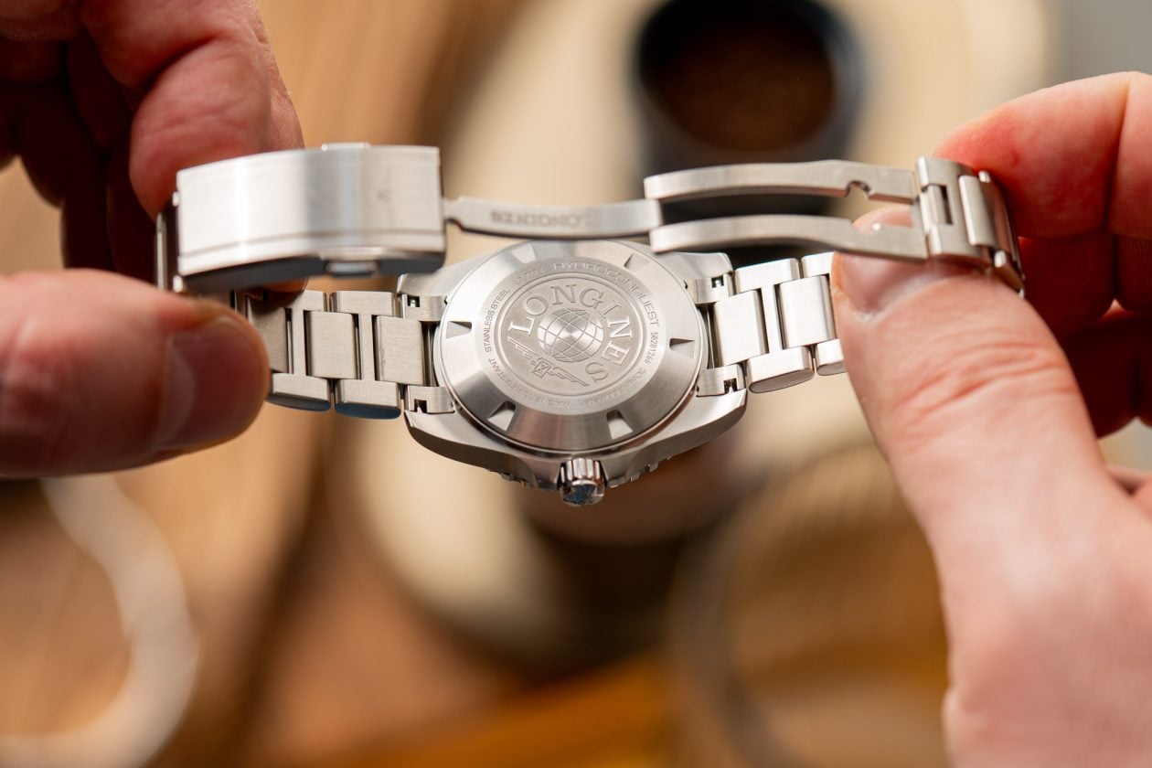 Longines HydroConquest - pełny dekiel