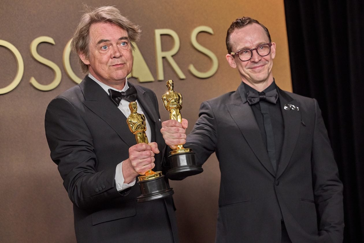 Maciek Szczerbowski i Chris Lavis / foto: Etienne Laurent - The Academy / ©A.M.P.A.S.