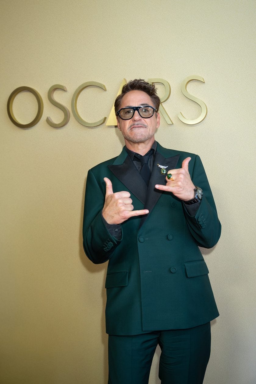 Robert Downey Jr. i Blancpain Bathyscaphe Quantième Complet Phases de Lune / foto: Michael Baker - The Academy / ©A.M.P.A.S.