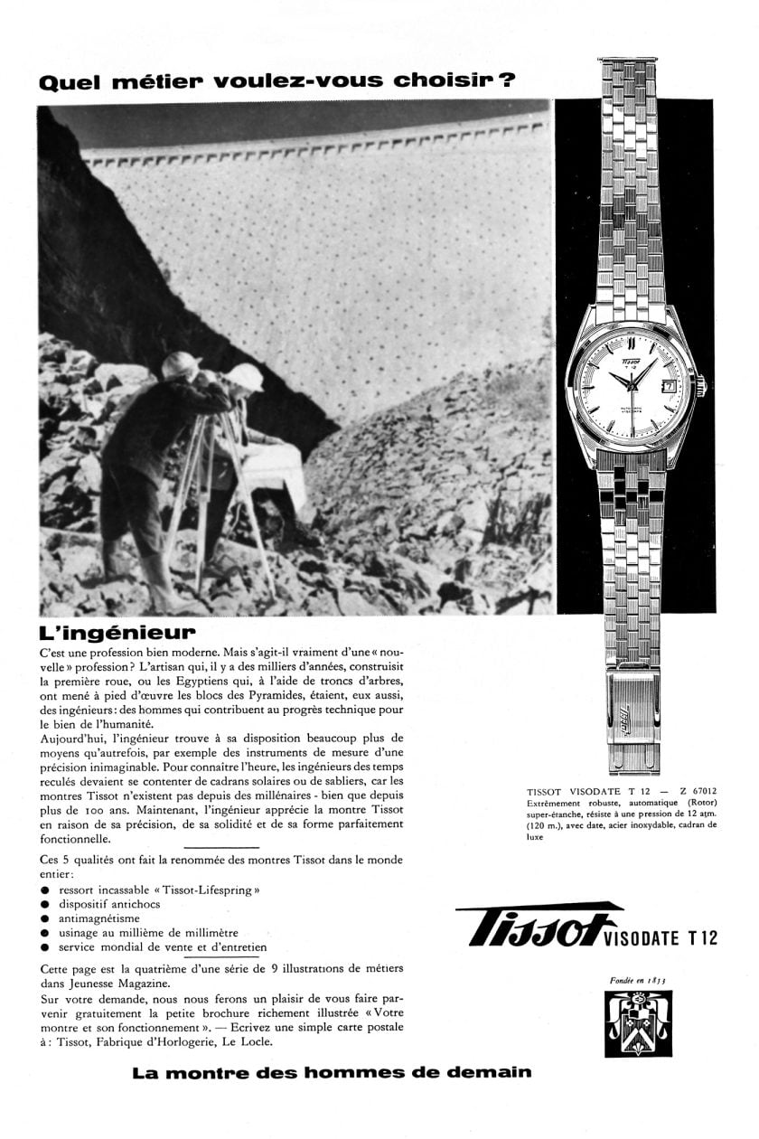 Tissot Visodate - reklama