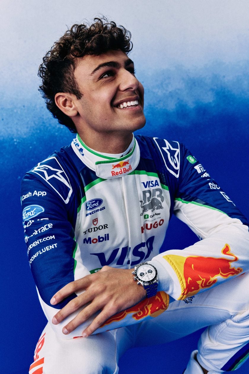 Arvid Lindblad i Tudor Black Bay Chrono