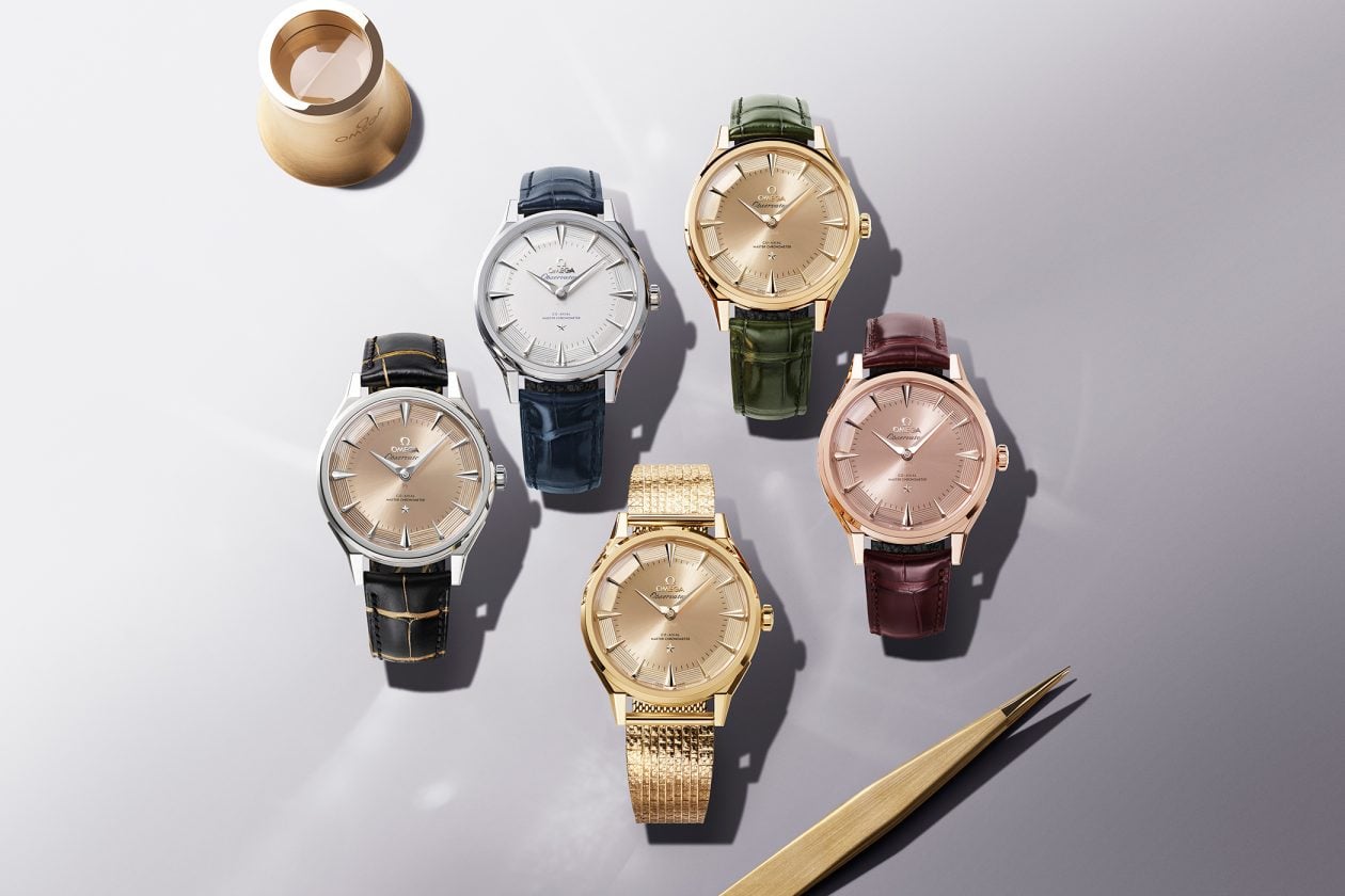 Omega Constellation Observatory w złocie i platynie