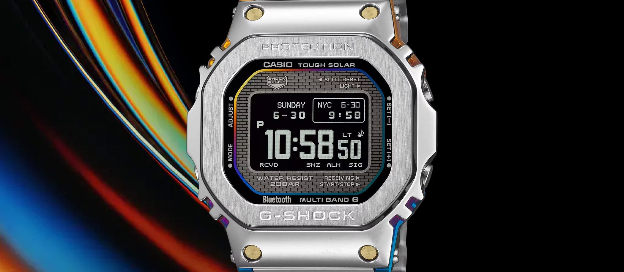 G-Shock Full Metal GMW-BZ5000RC-1 "Rainbow"
