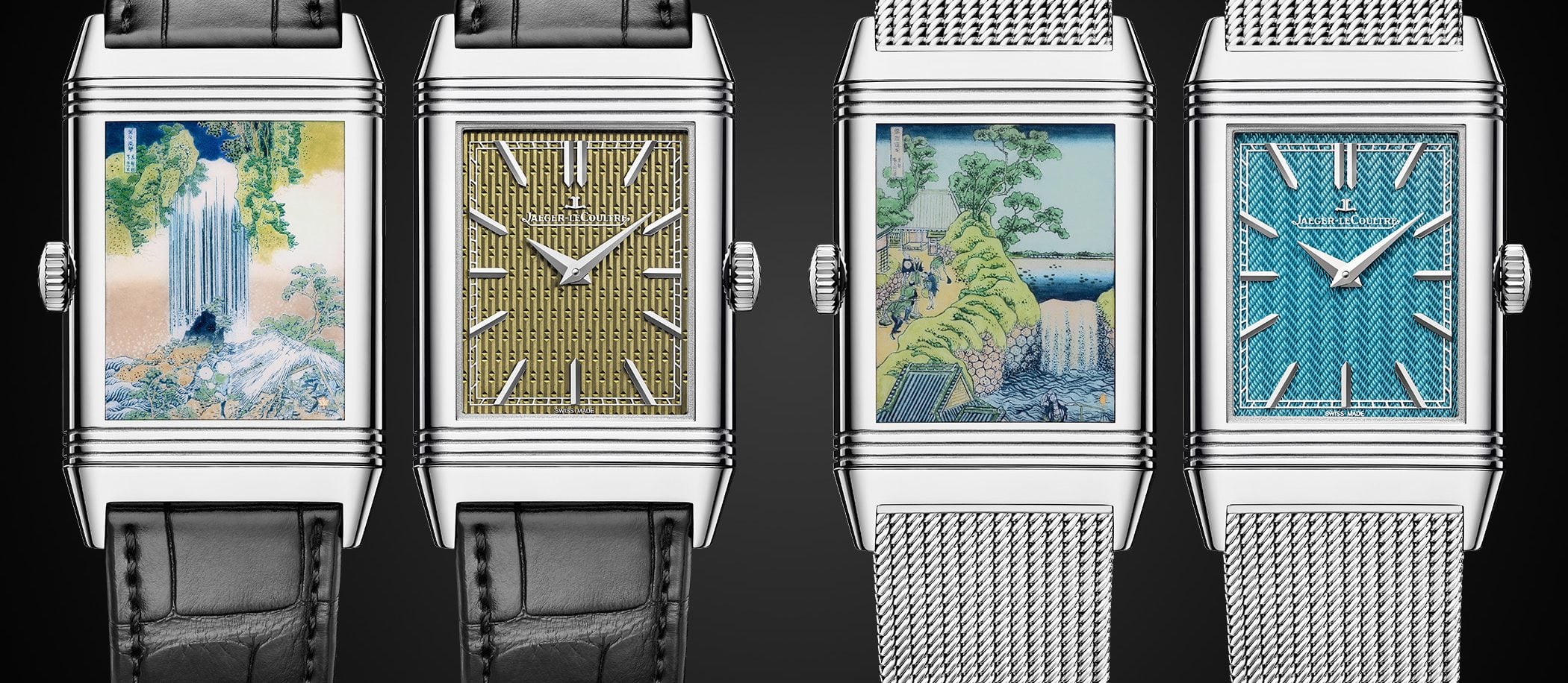Jaeger-LeCoultre Reverso Tribute Enamel Hokusai Waterfalls