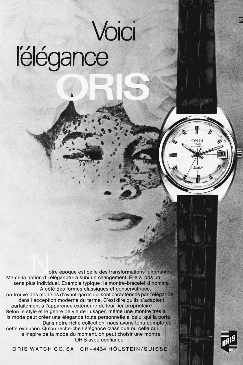 Oris - reklama sprzed lat