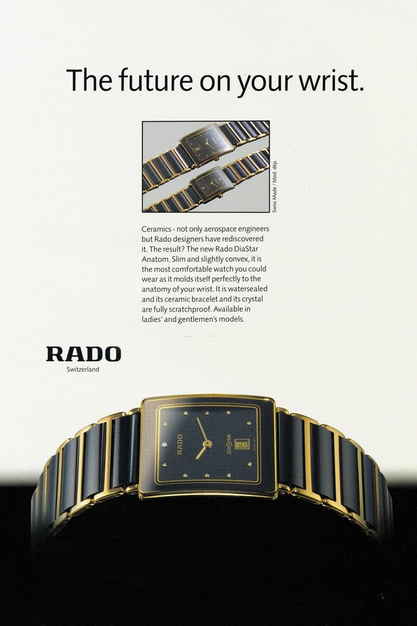 Reklama z około 1990 roku