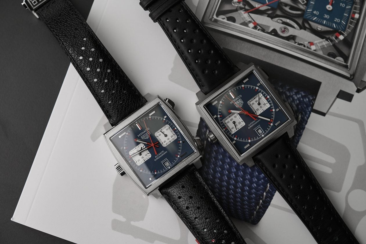 TAG Heuer Monaco Chronograph - poprzednia vs bieżąca wersja