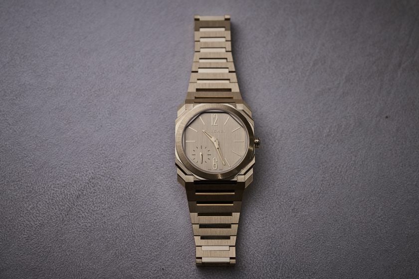 Bvlgari Octo Finissimo 37 mm w żółtym złocie