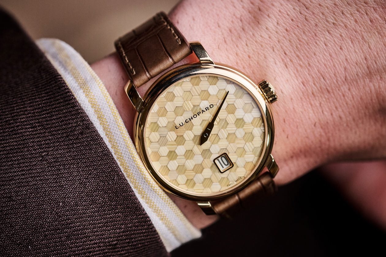 Chopard L.U.C Quattro Spirit 25 Straw Marquetery