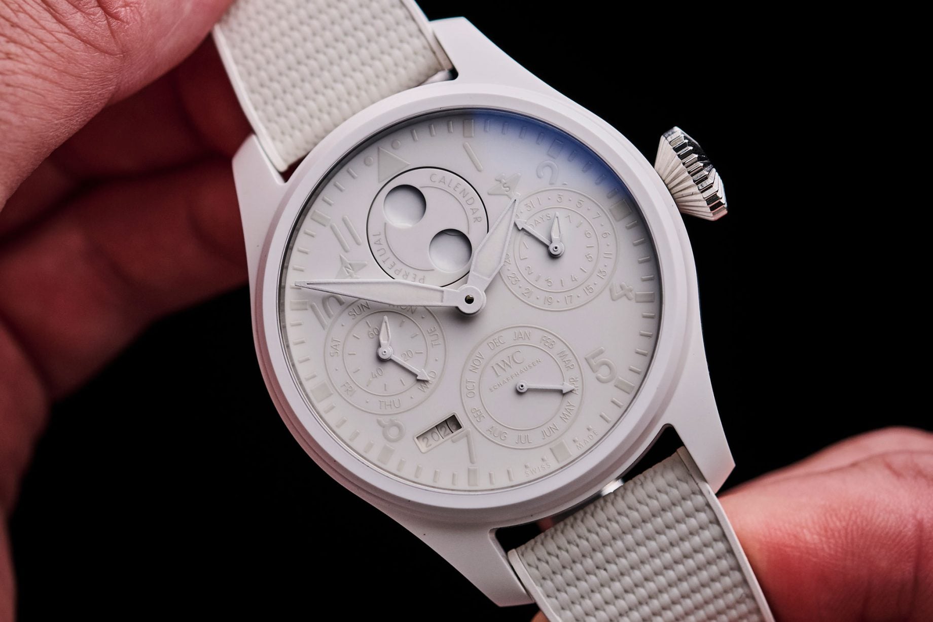 IWC Big Pilot’s Watch Perpetual Calendar Ceralume
