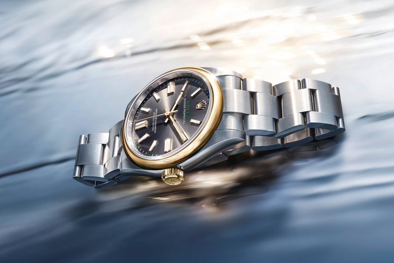 Rolex Oyster Perpetual 41 Yellow Rolesor