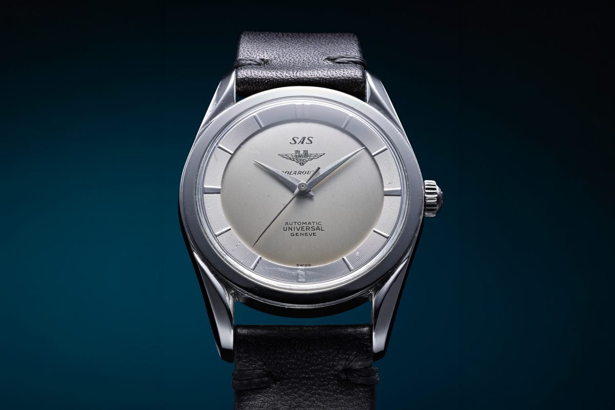 Universal Geneve Polerouter SAS_Ref 20217-6 z roku 1954