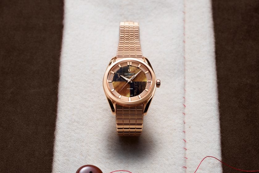 Universal Geneve Polerouter Hardstone Tigers Eye