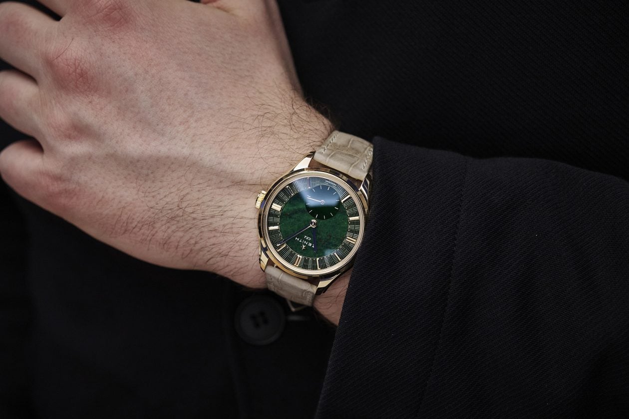 Zenith G.F.J w kopercie z różowego złota