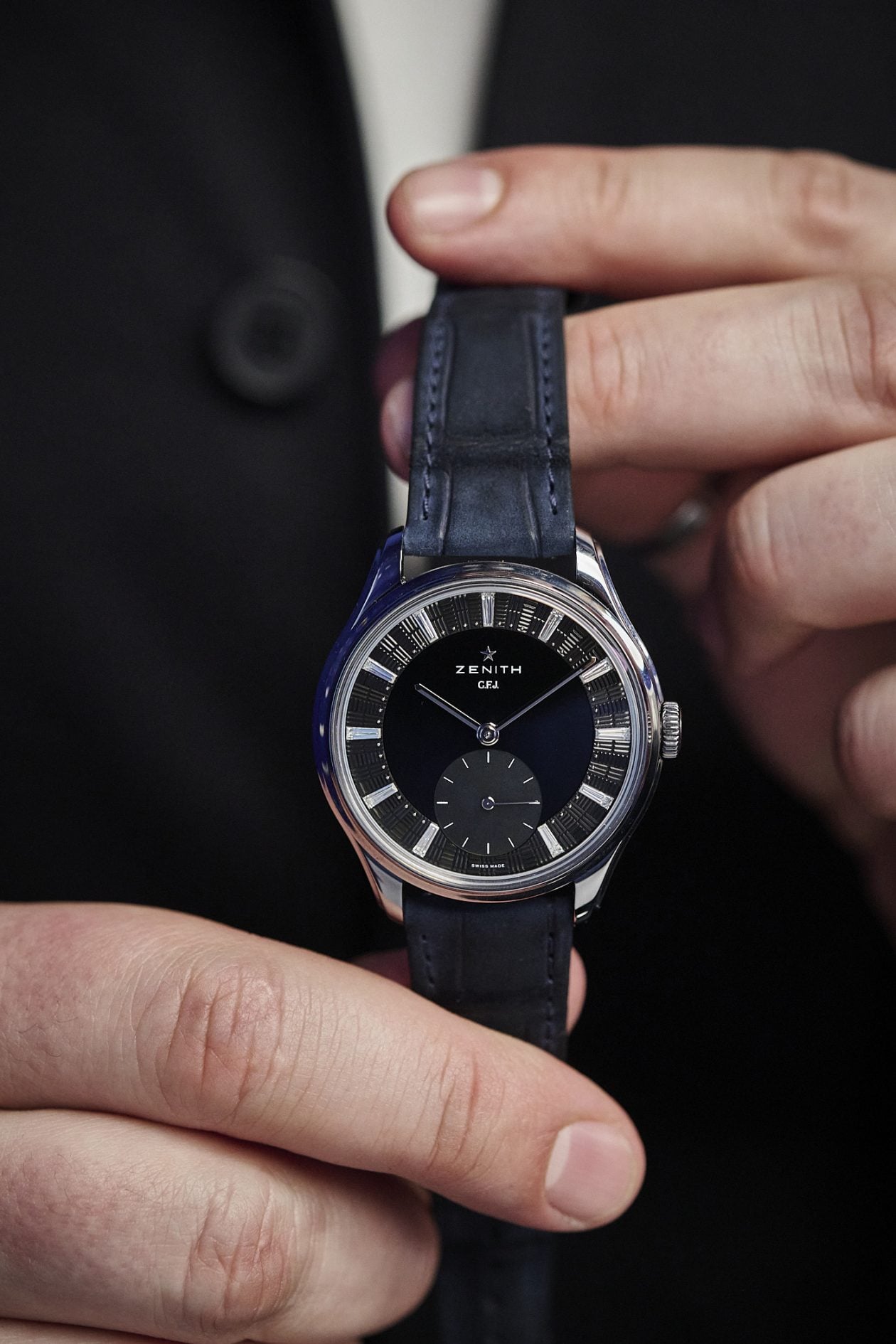 Zenith G.F.J w kopercie z tantalu