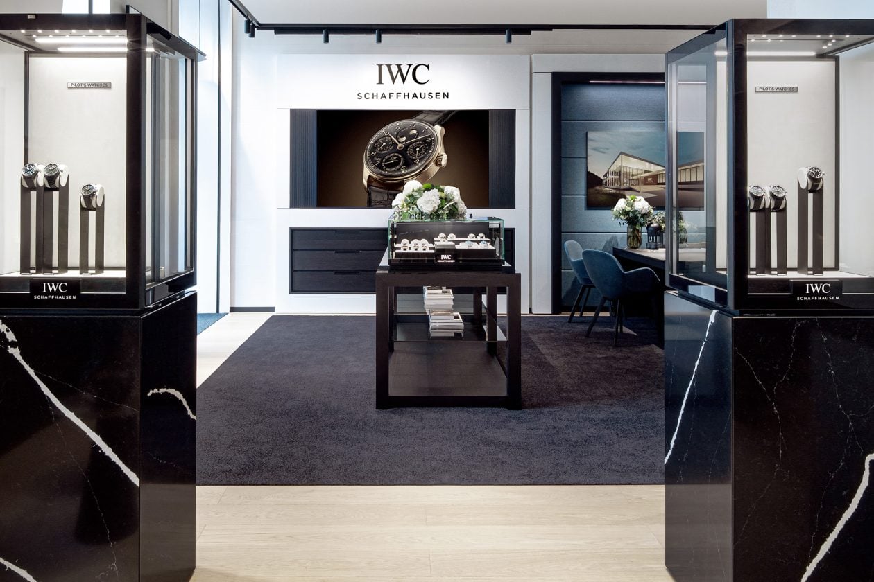 Monobrandowy butik IWC Schaffhausen w Warszawie