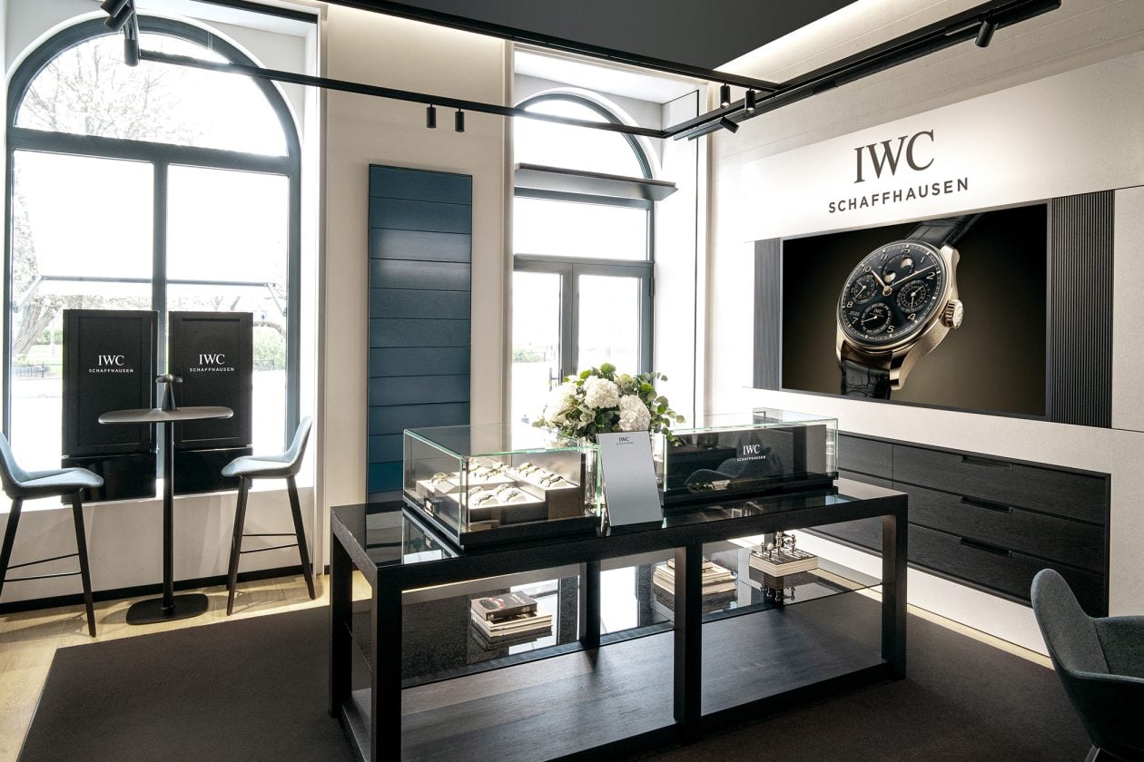 Monobrandowy butik IWC Schaffhausen w Warszawie