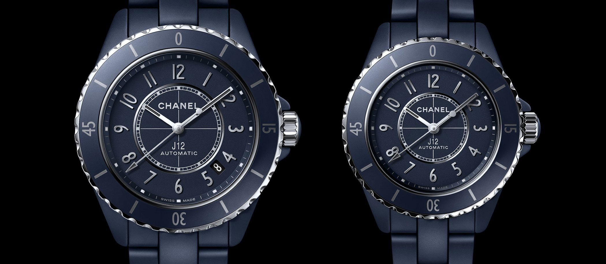 Chanel J12 Bleu 38 mm i 33 mm