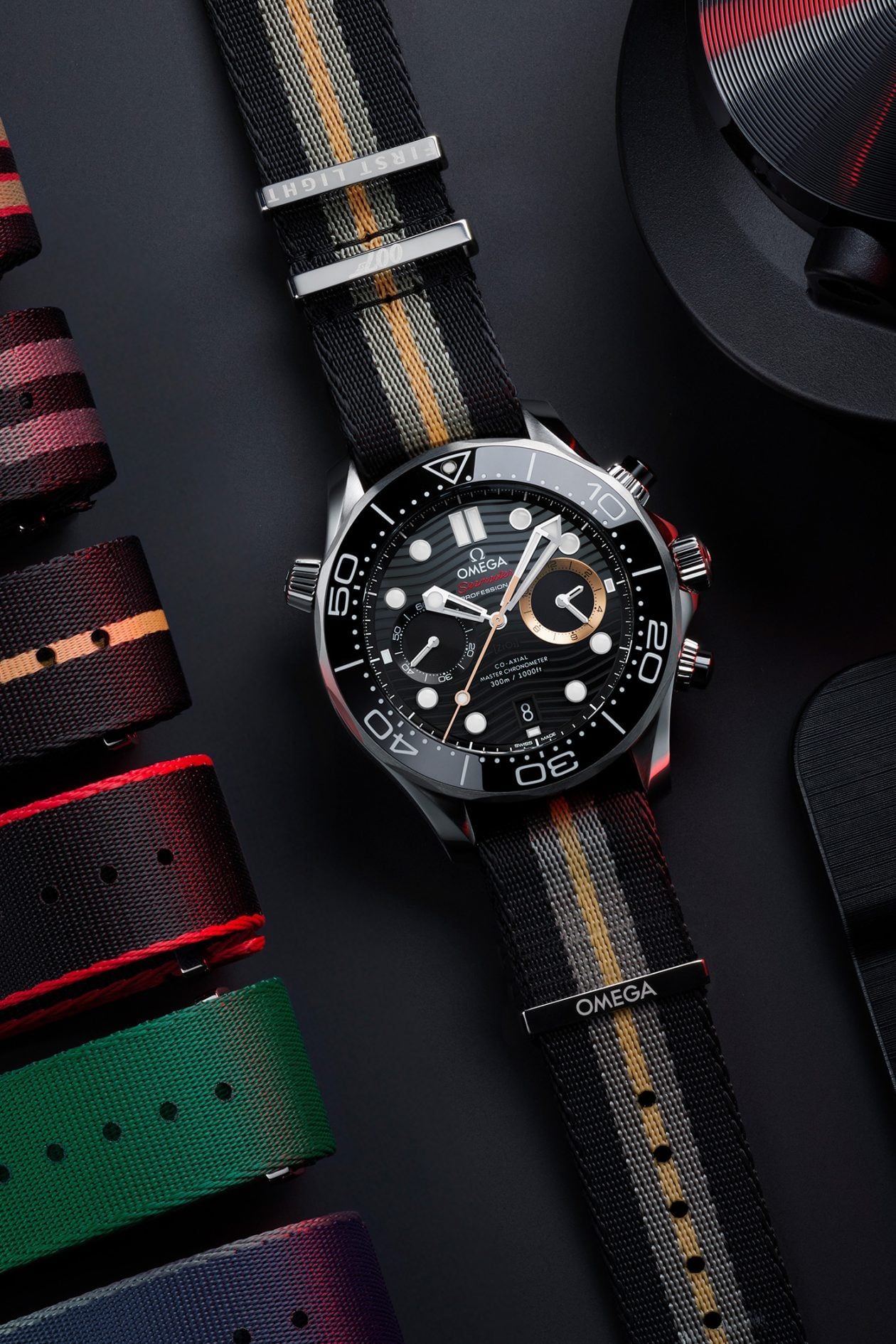Omega Seamaster Diver 300M Chronograph 007 First Light