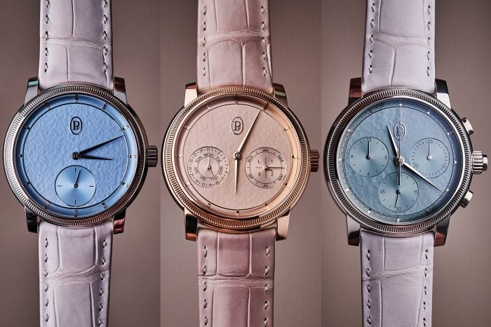 Parmigiani Fleurier Toric - z ręcznie młotkowanymi tarczami