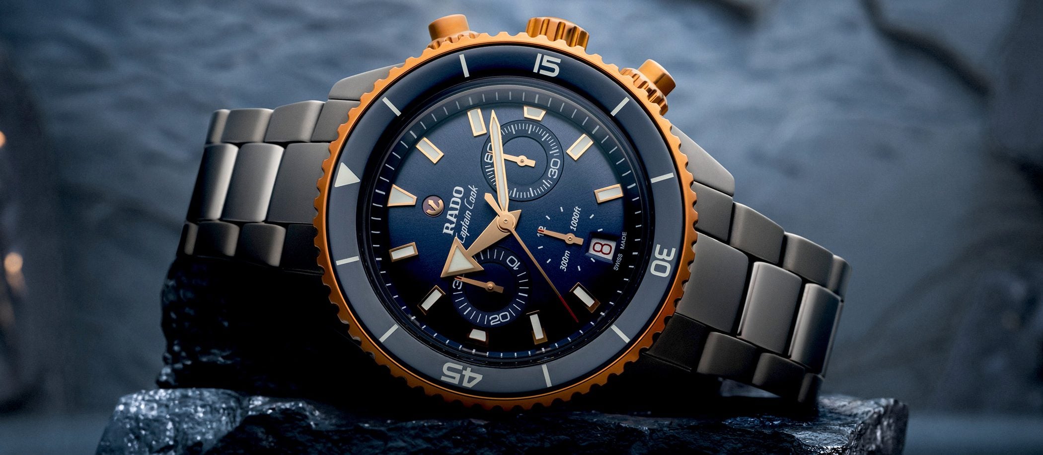 Rado Captain Cook High-Tech Ceramic Chronograph