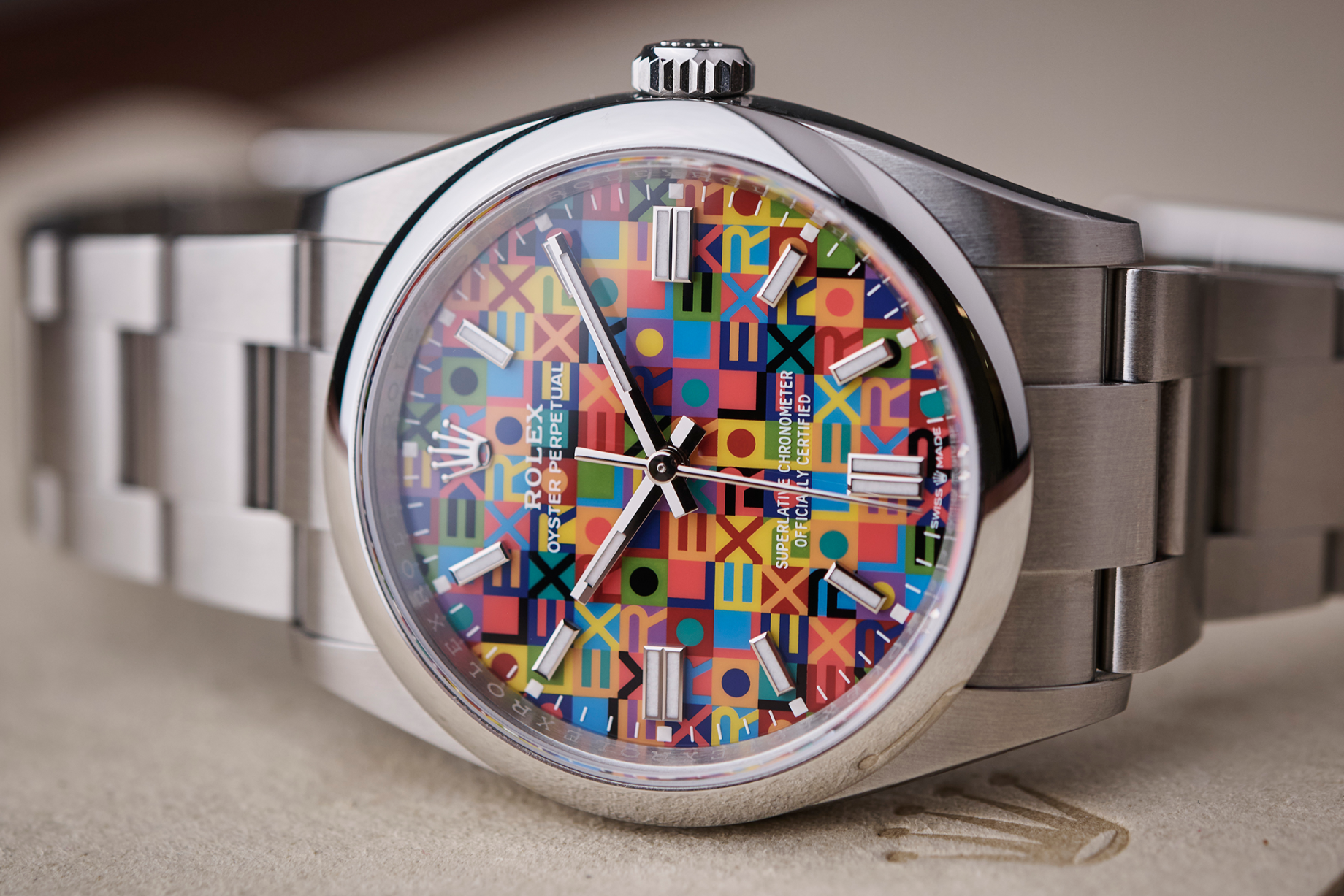 Rolex Oyster Perpetual "Jubilee-motif"