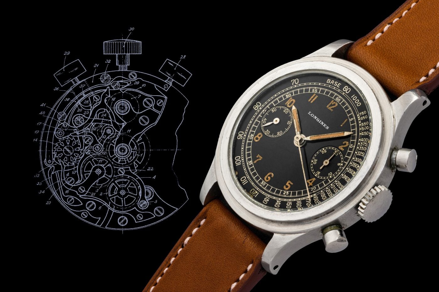Longines: 90-lecie przyznania ochrony patentowej na stoper z powracającą wskazówką