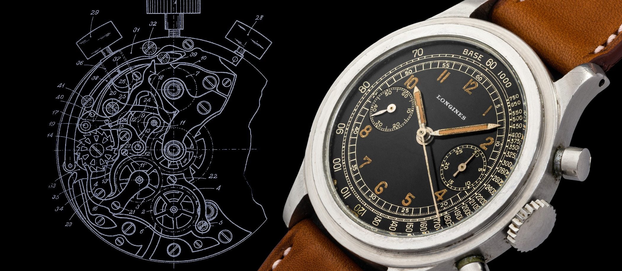 Longines: 90-lecie przyznania ochrony patentowej na stoper flyback
