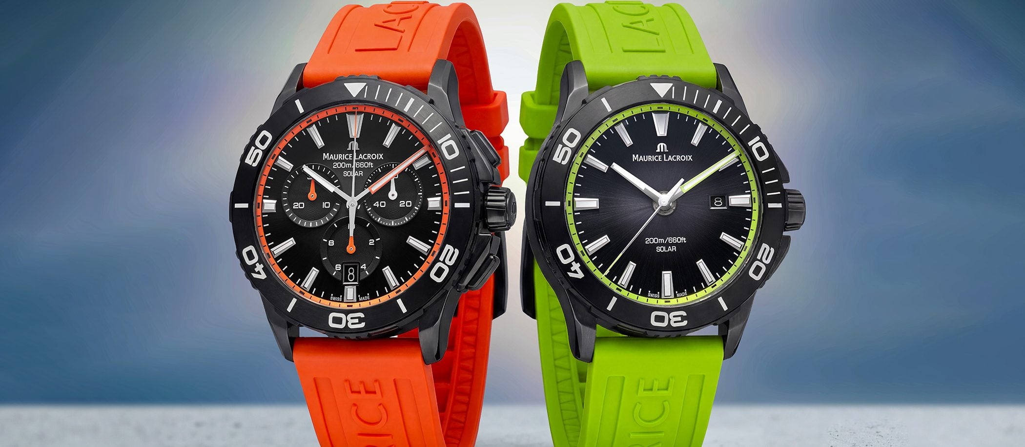 Maurice Lacroix Pontos S Solar Date i Pontos S Solar Chronograph