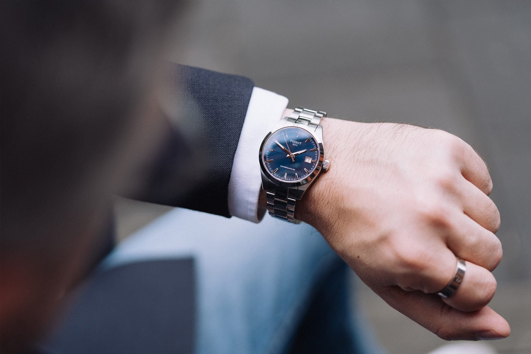 Tissot Gentleman 38 mm - na ręce