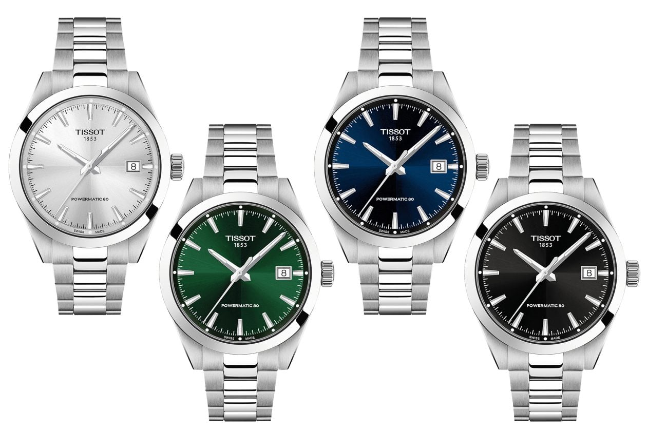 Tissot Gentleman 38 mm - wszystkie warianty kolorystyczne