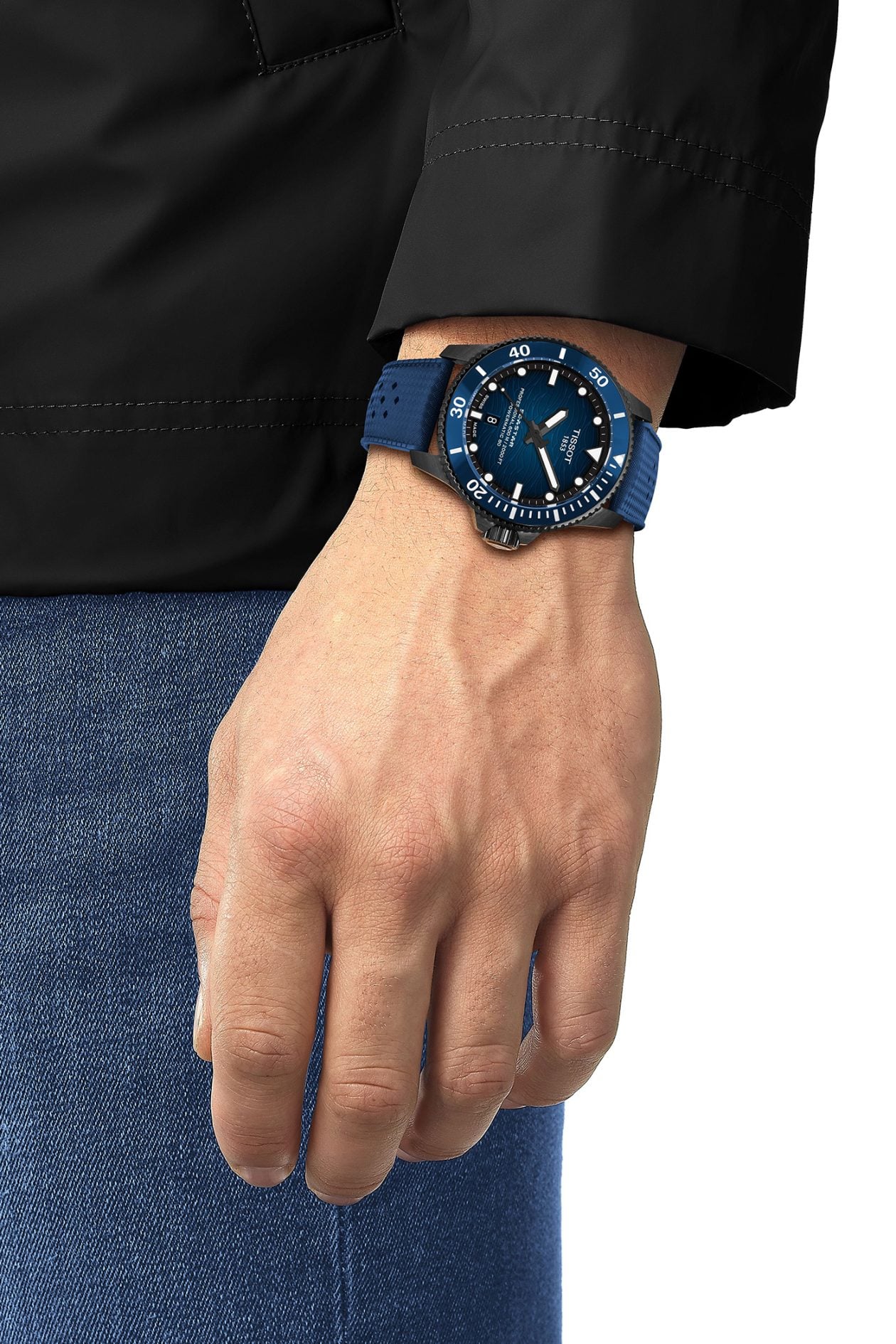 Tissot Seastar 2000 Professional na nadgarstku
