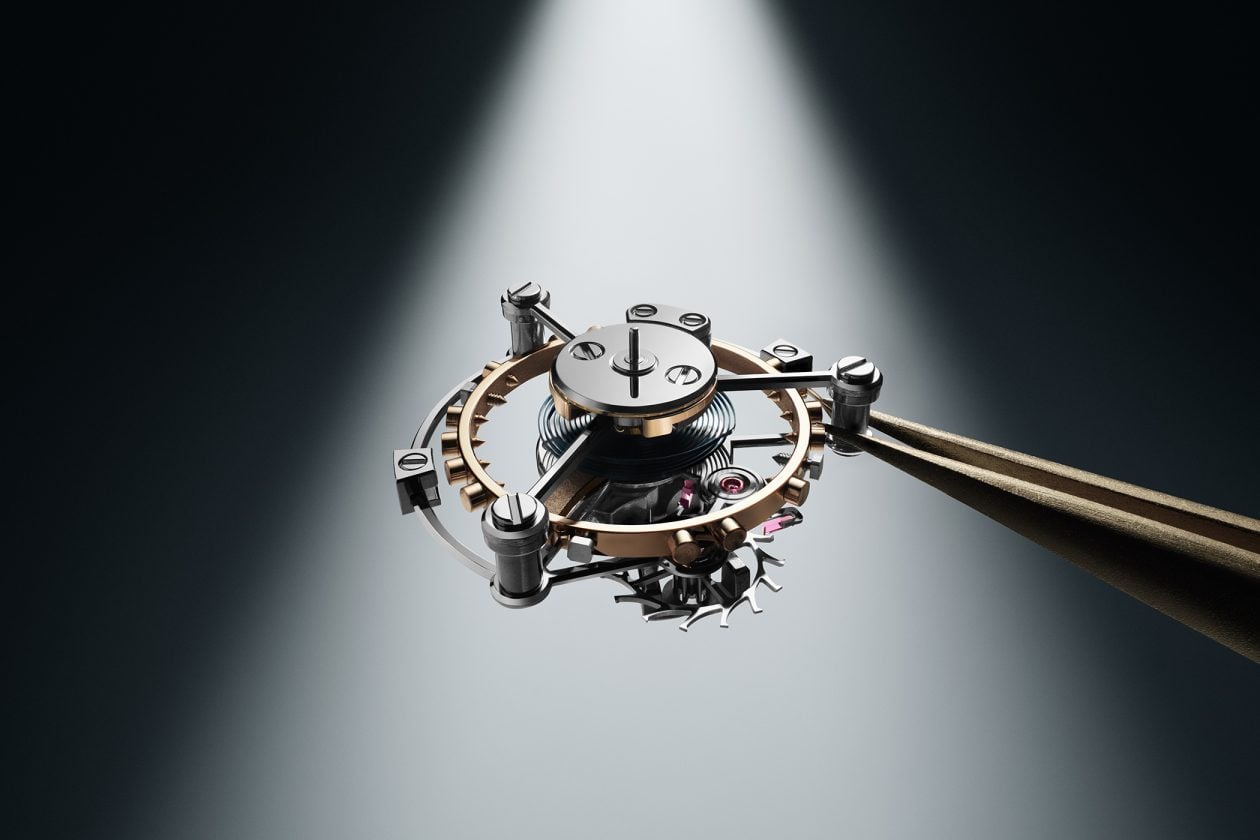 klatka tourbillonu kalibru 187B 